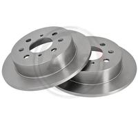 ABS All Brake Systems Disque de frein plein 16192 pour HONDA CIVIC V Hatchback CRX III 2x