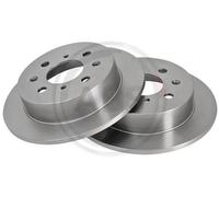 ABS All Brake Systems Disque de frein plein 16192 pour HONDA CIVIC V Hatchback CRX III 2x