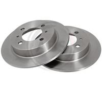 2x Disque de frein plein 16212 A.B.S. pour NISSAN 100NX ALMERA I SUNNY III