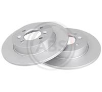 2x Disque de frein plein 16214 A.B.S. pour RENAULT LAGUNA I LAGUNA I Grandtour