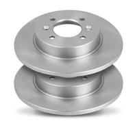 2x Disque de frein plein 16214 A.B.S. pour RENAULT LAGUNA I SAFRANE I