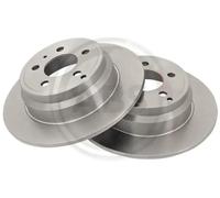 2x Disque de frein plein 16237 A.B.S. pour VOLVO S70 C70 I Coupé V70 I 850