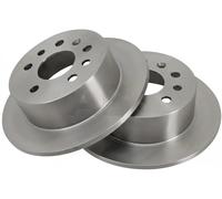 2x Disque de frein plein 16287 A.B.S. pour OPEL SAAB