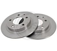 2x Disque de frein plein 16455 A.B.S. pour MAZDA 323 F V