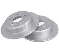 ABS All Brake Systems Disques de frein 16557 pleins 2x pour Jeep Grand Cherokee I