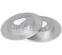 2x Disque de frein plein 16563 A.B.S. pour HYUNDAI ELANTRA III LANTRA I COUPE I