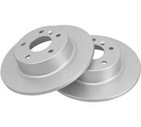 2x Disque de frein plein 16569 A.B.S. pour LAND ROVER RANGE ROVER II