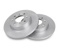 ABS All Brake Systems Disques de frein pleins 16607 pour ROVER 45 Coupé – Lot de 2