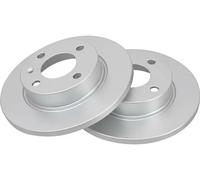 2x Disque de frein plein 16627 A.B.S. pour SKODA VW