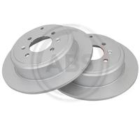 2x Disque de frein plein 16647 A.B.S. pour PEUGEOT 406 406 Break 406 Coupé