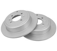 2x Disque de frein plein 16647 A.B.S. pour PEUGEOT 406 406 Break 406 Coupé