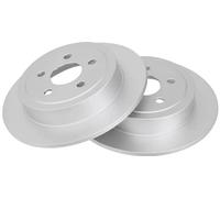 2x Disque de frein plein 16727 A.B.S. pour CHRYSLER DODGE PLYMOUTH