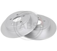 2x Disque de frein plein 16727 A.B.S. pour DODGE CHRYSLER PLYMOUTH