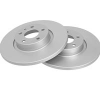 ABS All Brake Systems Disque de frein plein 16949 pour ALFA ROMEO 156, 156 Sportwagon, 147 – 2x