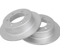 2x Disque de frein plein 17016 A.B.S. pour SSANGYONG DAEWOO
