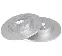 2x Disque de frein plein 17055 A.B.S. pour ALFA ROMEO 156 156 Sportwagon GT 147