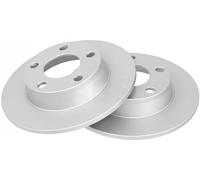 ABS All Brake Systems Disque de frein 17062 plein Ø255 mm 10 mm 2x pour Audi A6 C5 Avant Allroad