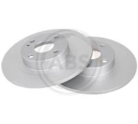 2x Disque de frein plein 17092 A.B.S. pour MAZDA 323 S VI A trois volumes