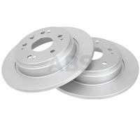 A.B.S. Disque de frein 17375 plein pour Honda FR-V Stream 2x