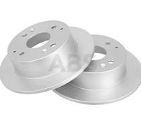 ABS All Brake Systems Disque de frein 17378 plein Ø260 mm 10 mm Honda Accord VI – Lot de 2