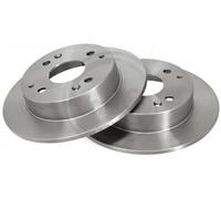 2x Disque de frein plein 17382 A.B.S. pour HONDA ACCORD VI ACCORD VI Hatchback