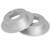 2x Disque de frein plein 17432 A.B.S. pour MITSUBISHI CHRYSLER