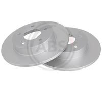2x Disque de frein plein 17441 A.B.S. pour NISSAN ALMERA TINO PRIMERA Hatchback