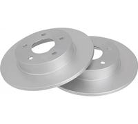 A.B.S. - Disque de frein plein 17441 - 2x pour NISSAN ALMERA/TINO/PRIMERA