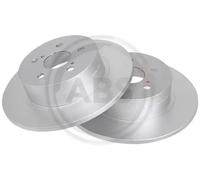 2x Disque de frein plein 17509 A.B.S. pour TOYOTA AVENSIS Liftback AVENSIS