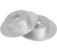 2x Disque de frein plein 17509 A.B.S. pour TOYOTA AVENSIS Liftback AVENSIS