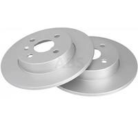 2x Disque de frein A.B.S. 17523 convient pour OPEL VAUXHALL