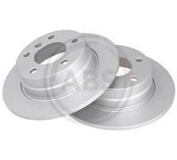 2x Disque de frein plein 17602 A.B.S. pour BMW 1