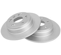 2x Disque de frein plein 17604 A.B.S. pour HONDA CR-V II
