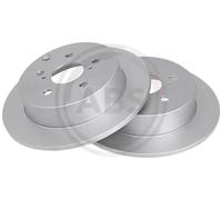 2x Disque de frein plein 17609 A.B.S. pour TOYOTA COROLLA Verso