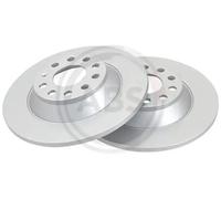 2x Disque de frein plein 17629 A.B.S. pour AUDI A6 C6 Avant A6 Allroad C6 A6 C6