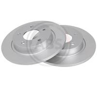 2x Disque de frein plein 17639 A.B.S. pour MAZDA 3 3 A trois volumes 5