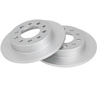 2x Disque de frein plein 17641 A.B.S. pour HYUNDAI COUPE II TIBURON Coupé