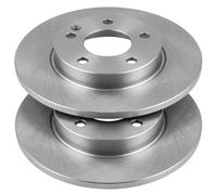 2x Disque de frein plein 17644 A.B.S. pour MERCEDES-BENZ