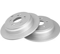2x Disque de frein plein 17664 A.B.S. pour HONDA CR-V III CR-V IV CR-V II