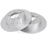 2x Disque de frein plein 17678 A.B.S. pour HYUNDAI GRANDEUR SONATA V