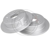 2x Disque de frein plein 17686 A.B.S. pour CHEVROLET DAEWOO