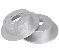 2x Disque de frein plein 17693 A.B.S. pour HYUNDAI KIA