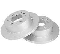 2x Disque de frein plein 17732 A.B.S. pour MERCEDES-BENZ VW