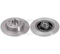 2x Disque de frein plein 17736C A.B.S. pour RENAULT MEGANE II A trois volumes