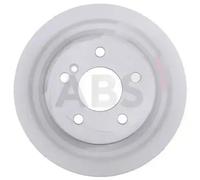 2x Disque de frein plein 17756 A.B.S. pour MERCEDES-BENZ CLASSE C T-Model