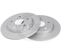 2x Disque de frein plein 17830 A.B.S. pour TOYOTA AURIS AURIS Break