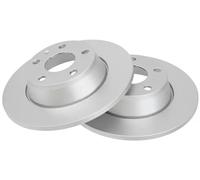 2x Disque de frein plein 17860 A.B.S. pour AUDI TT TT Roadster