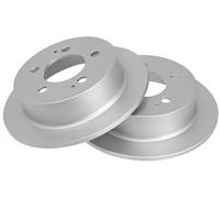 2x Disque de frein plein 17891 A.B.S. pour SSANGYONG KYRON REXTON / REXTON II
