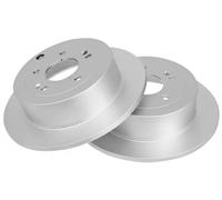 2x Disque de frein plein 17895 A.B.S. pour HYUNDAI SANTA FÉ II