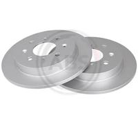 2x Disque de frein plein 18064 A.B.S. pour HONDA JAZZ IV JAZZ III